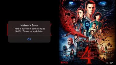 Stranger Things Season 4 Vol 2: Netizens Get Upset as Netflix Crashes at the Time of the Series’ Premiere, Share Memes and Jokes (View Tweets)